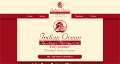 Desktop Screenshot of indianoceandungarvan.com